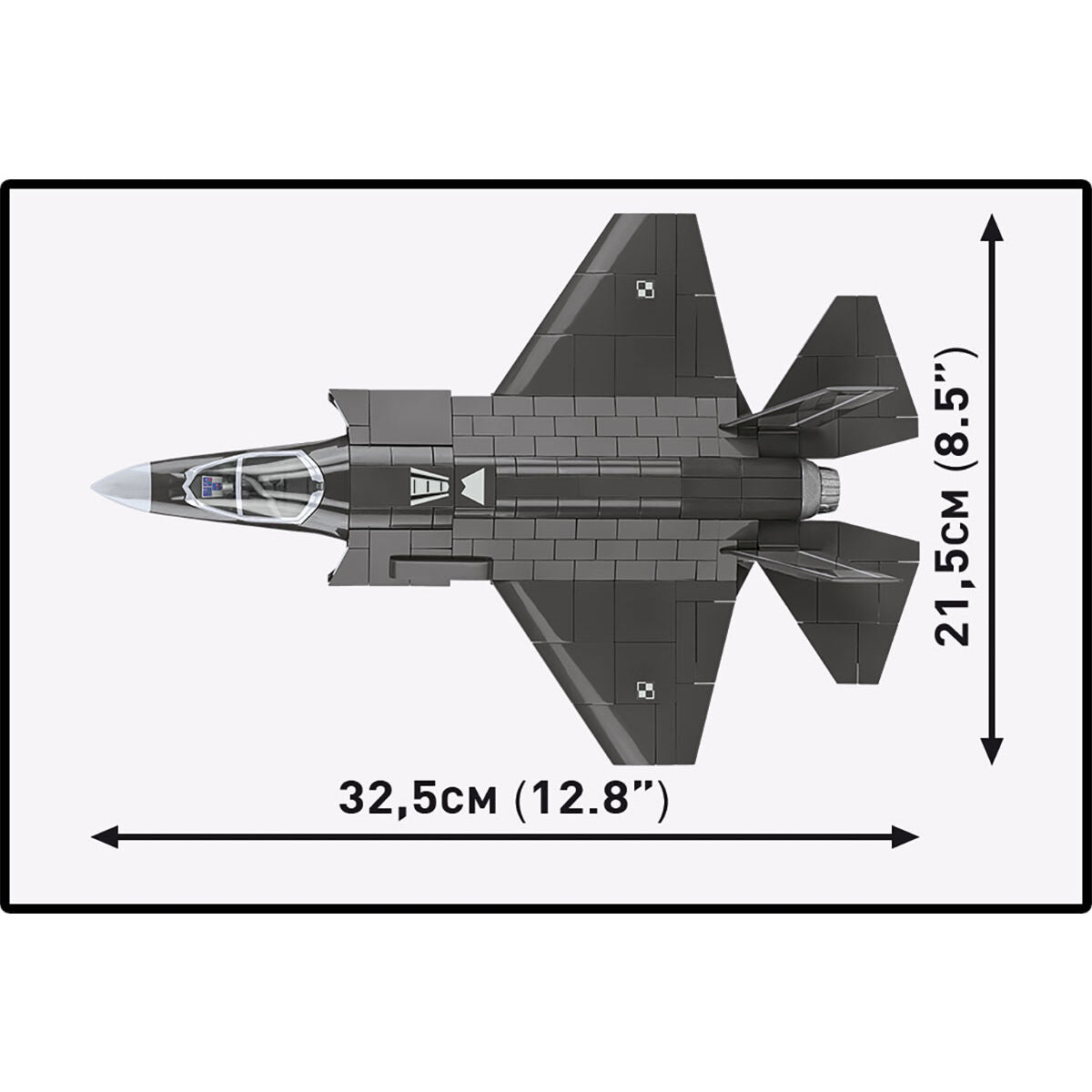 COBI F-35B Lightning II “Husarz” Caccia a reazione: Set #5904
