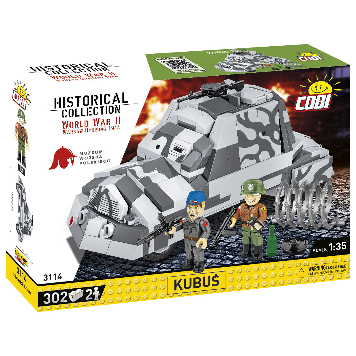 COBI Kubus Armored Vehicle : Set #3114 – COBI Official Store