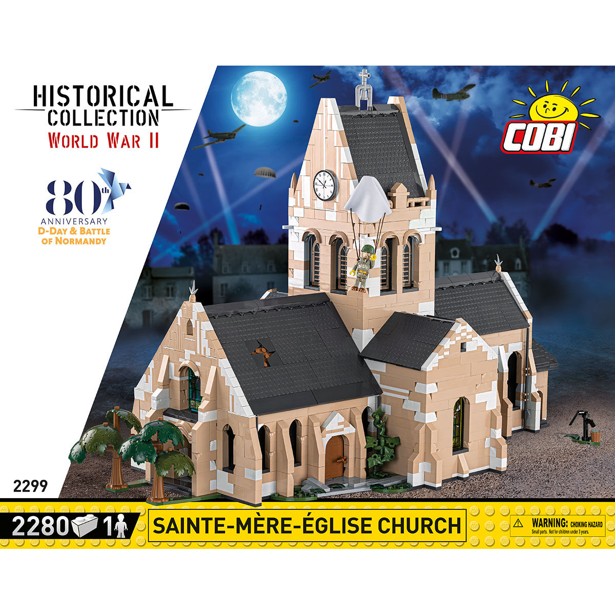 COBI Iglesia de Sainte-Mère-Église: SET #2299