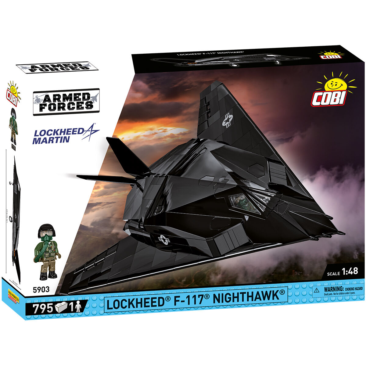 COBI F-117 Nighthawk Caccia stealth: Set #5903