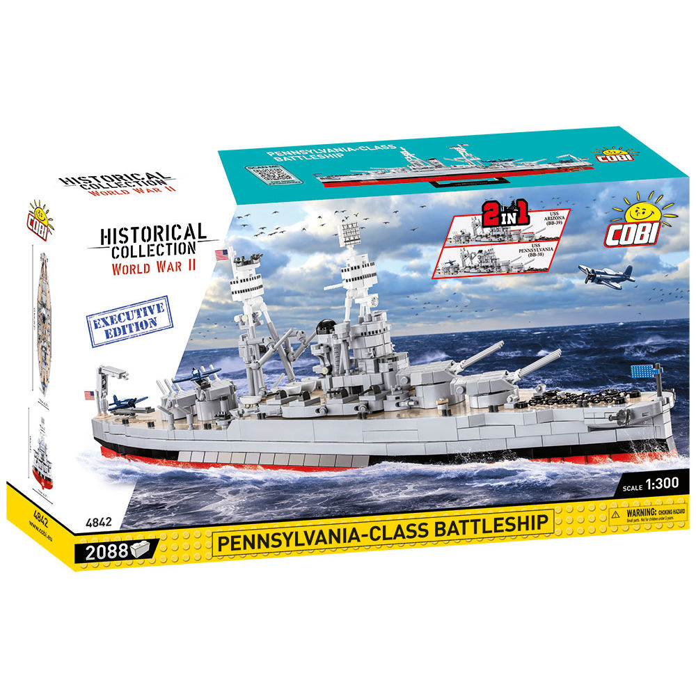 COBI EXECUTIVE EDITION Pennsylvania-Class Battleship: Set #4842