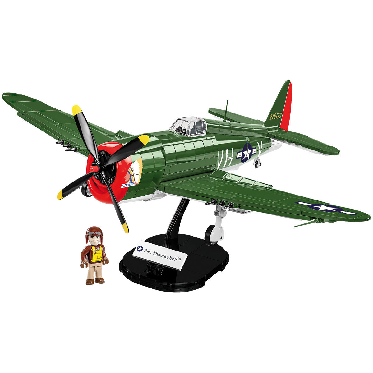 COBI P-47 Thunderbolt Plane: Set #5737