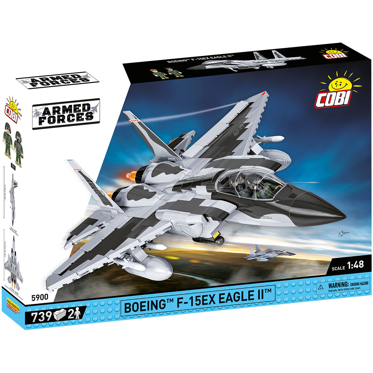 COBI Boeing F-15EX Eagle II Caccia a reazione: Set #5900