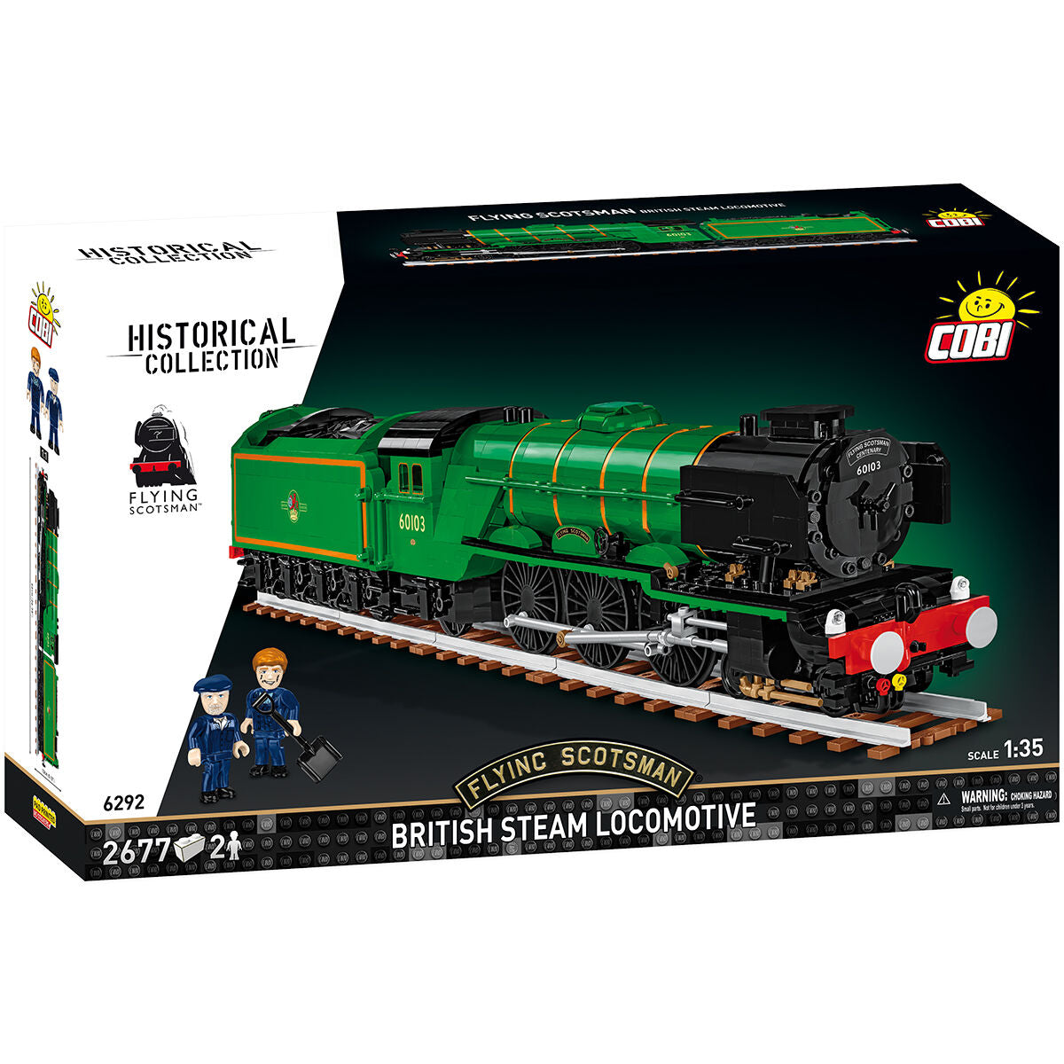 COBI Flying Scotsman British Steam Locomotive Train: Set #6292