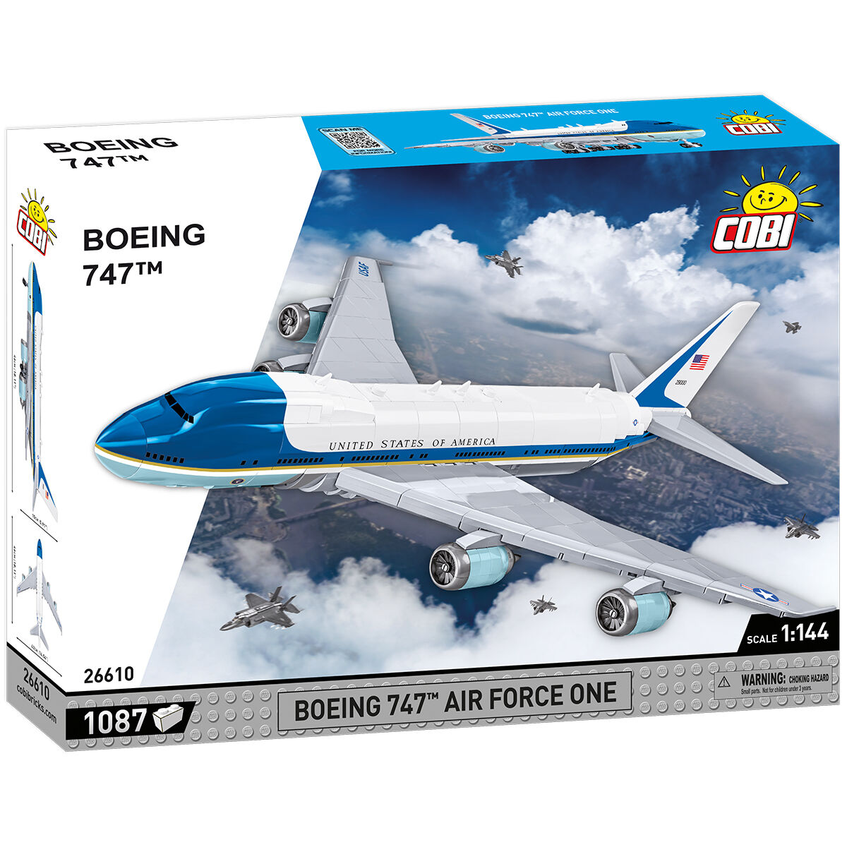 COBI Boeing 747 Air Force One: Set #26610