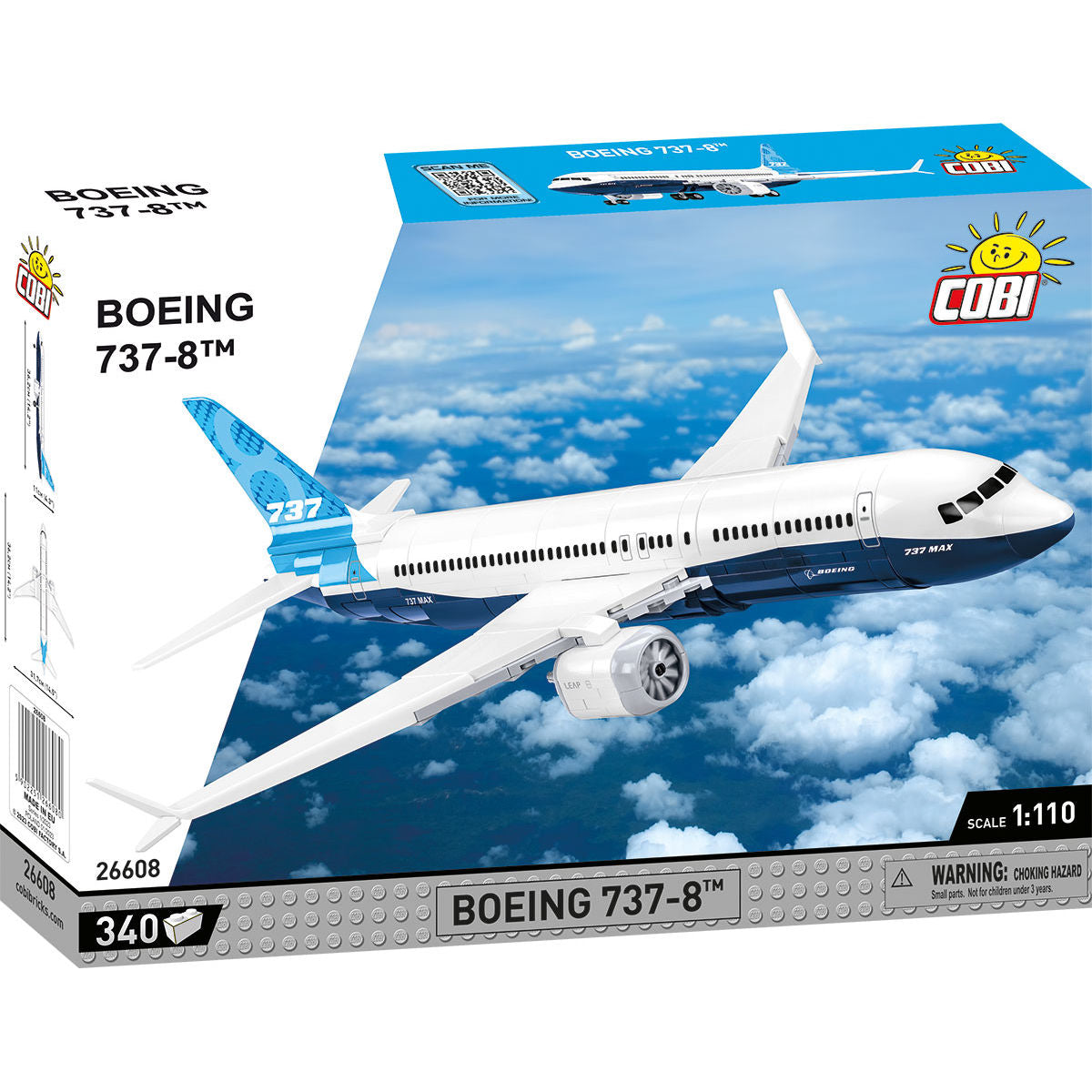 COBI Boeing 737-8 Passenger Jet: Set #26608