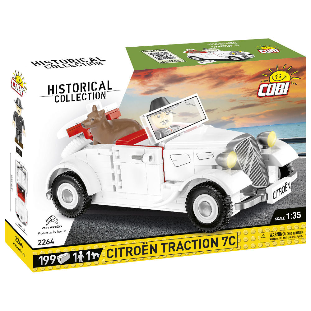 Coche descapotable Citroën Traction 7C de COBI: SET #2264
