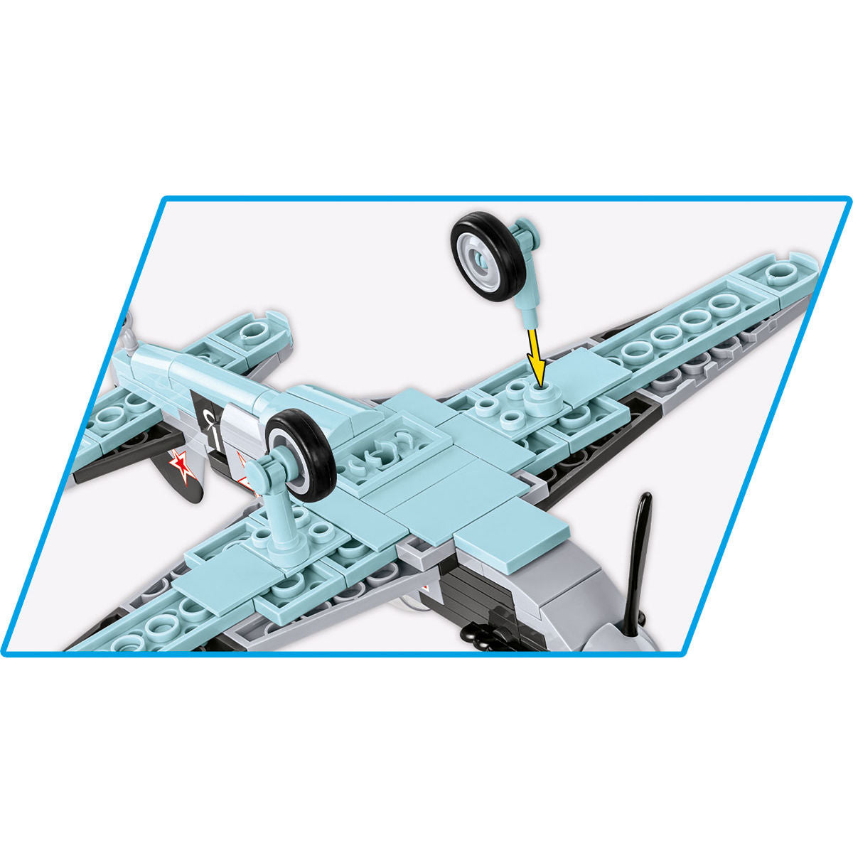 Aereo da caccia COBI Yakovlev YAK-1b: SET #5863