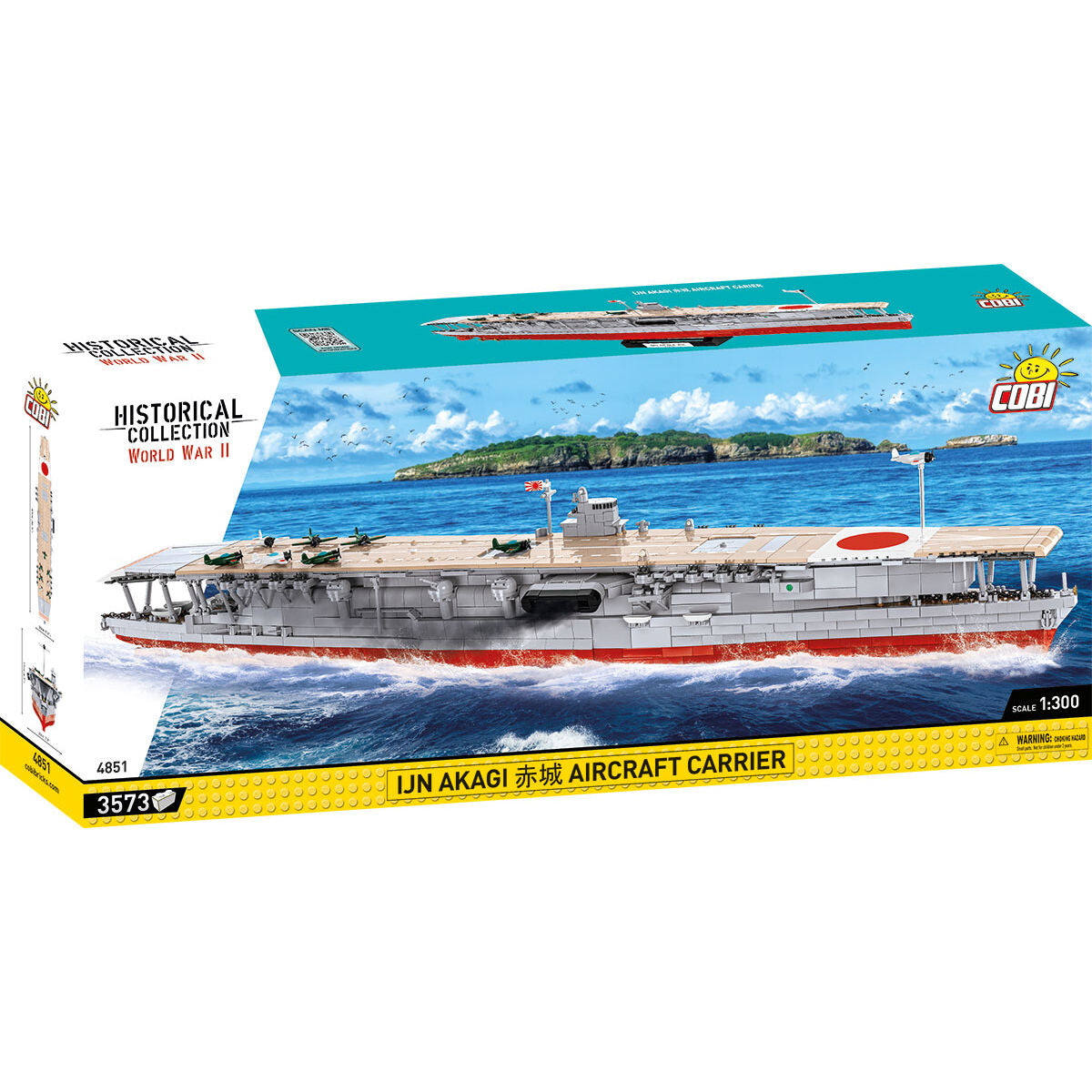 COBI IJN Akagi Aircraft Carrier : Set #4851