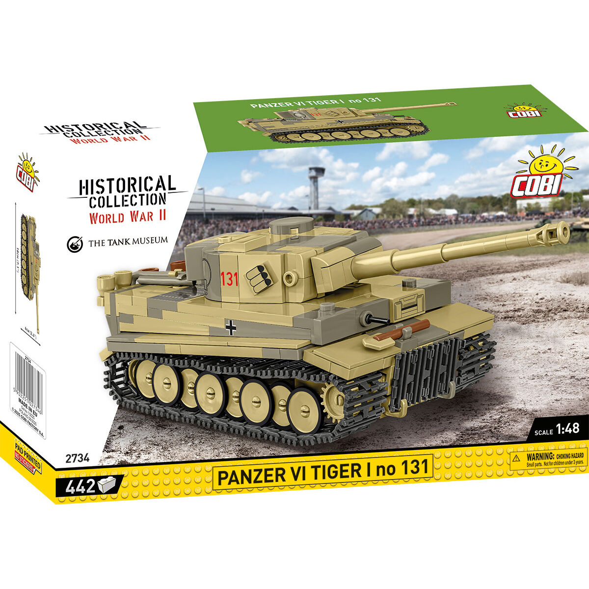 COBI Panzer VI Tiger I no 131 Tank 1:48: Set #2734 – COBI Official