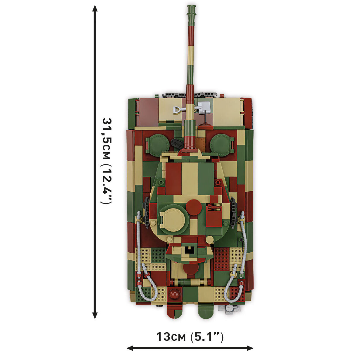 COBI EDICIÓN EJECUTIVA Panzerkampfwagen VI Tiger I Ausf. Tanque E: Conjunto #2587