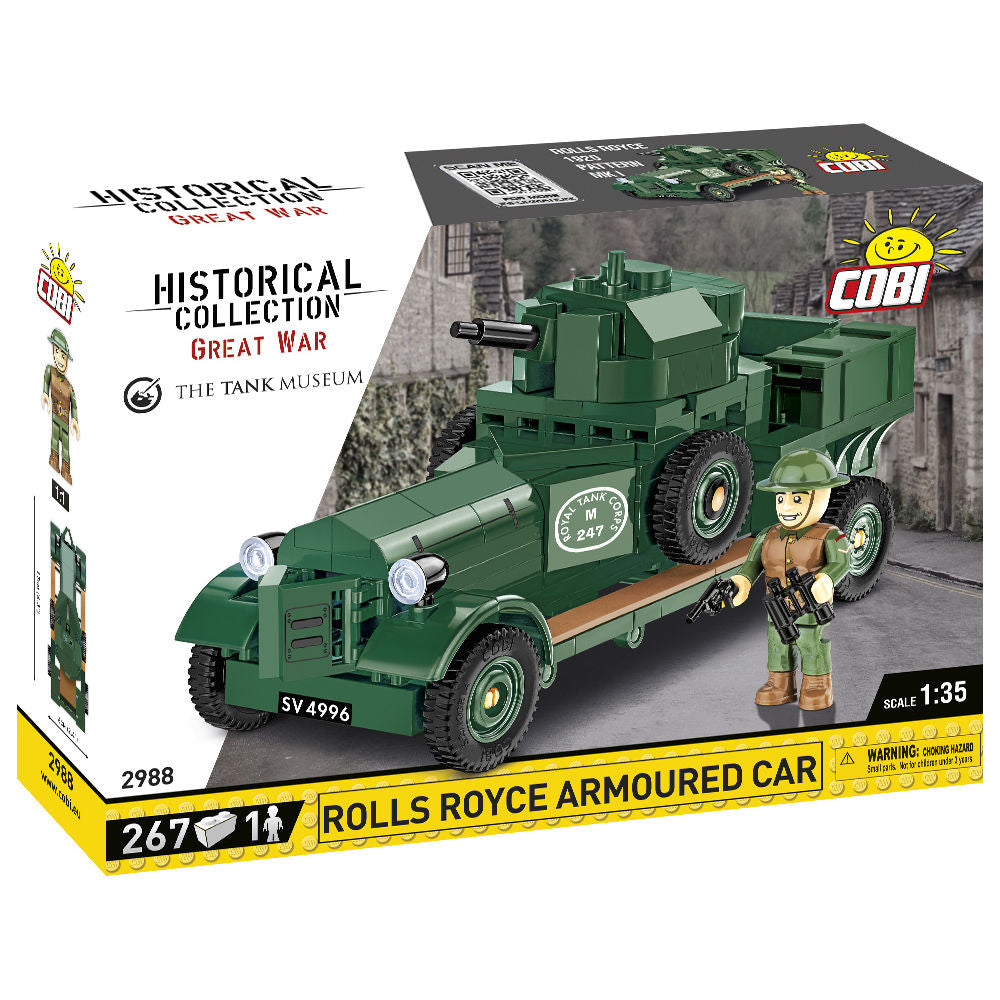 COBI Rolls Royce Armoured (Armored) Car : Set #2988
