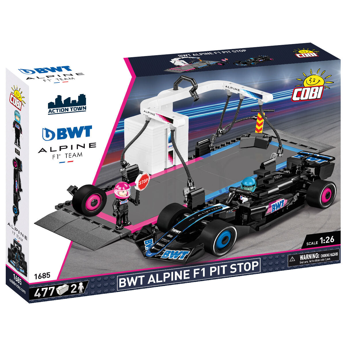 COBI BWT Alpine F1 Pit Stop: Set #1685