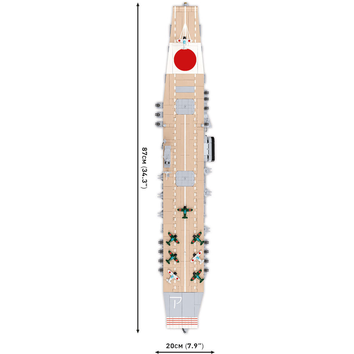 COBI IJN Akagi Aircraft Carrier : Set #4851
