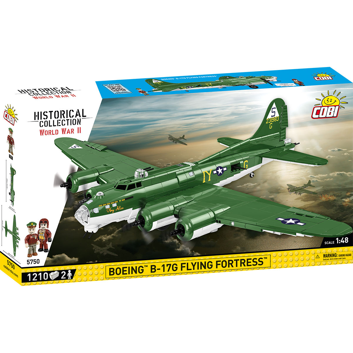 COBI Boeing B-17G Flying Fortress Bombardiere: Set #5750
