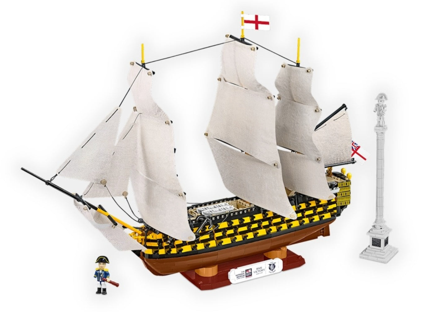 EDICIÓN LIMITADA COBI HMS Victory: Set n.° 20095