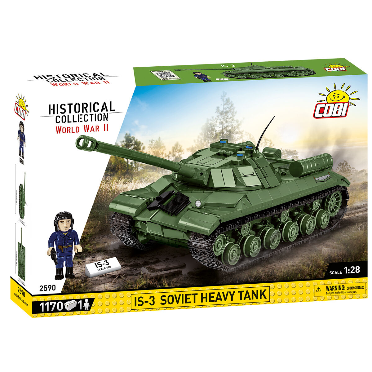 Carro armato pesante sovietico IS-3 COBI: SET #2590