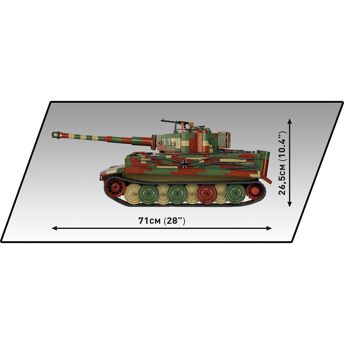COBI EDICIÓN EJECUTIVA PzKpfw VI Ausf. Tanque Panzer E: Conjunto #2807