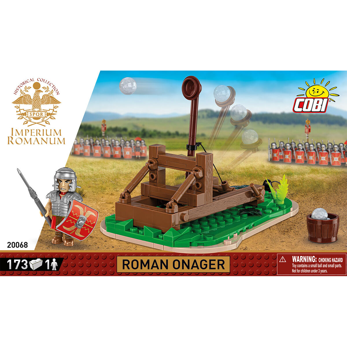 Catapulta romana onagro IMPERIUM ROMANUM de COBI: SET #20068