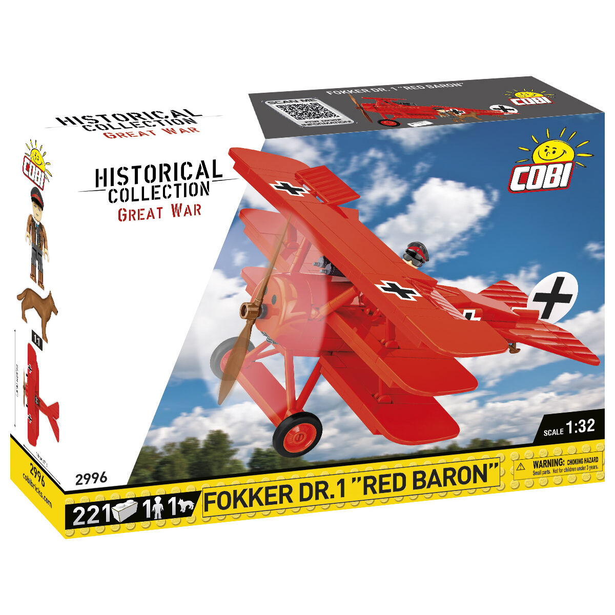 COBI Fokker DR. 1