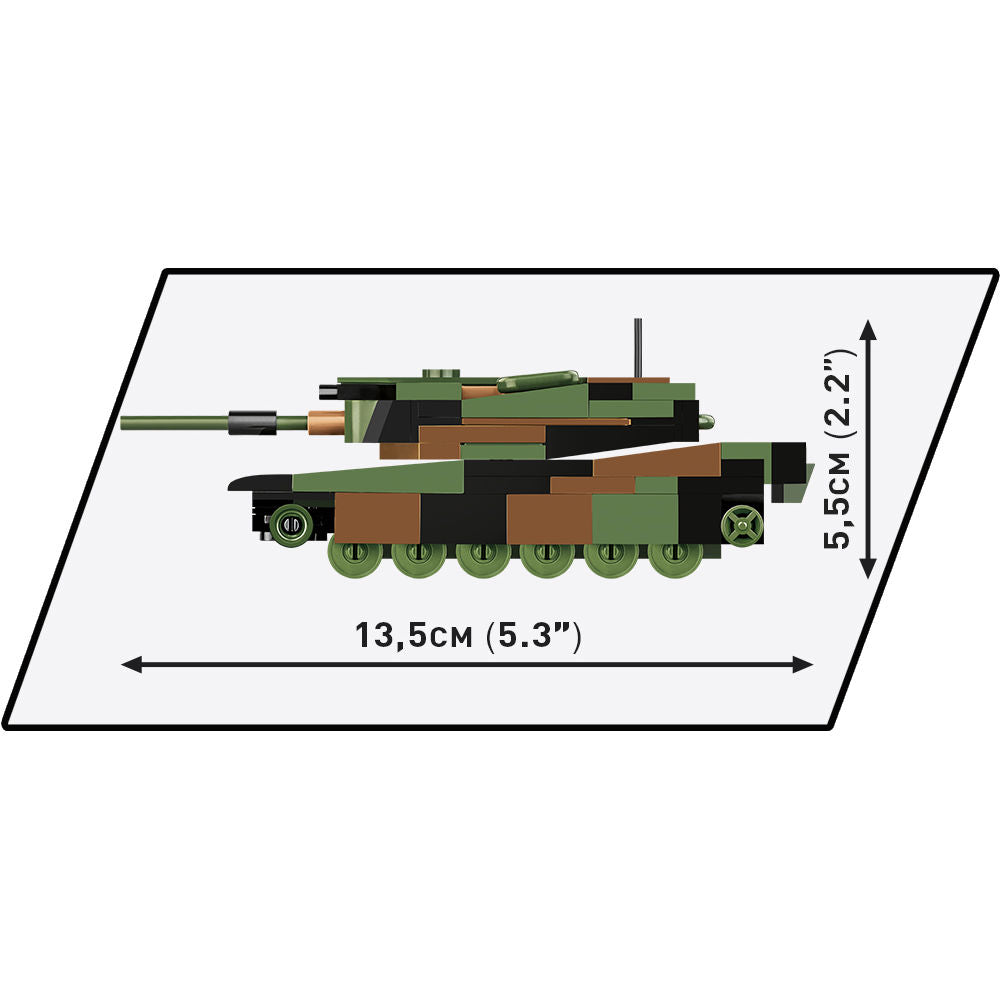 Tanque COBI K2 Black Panther a escala 1:72: SET #3107