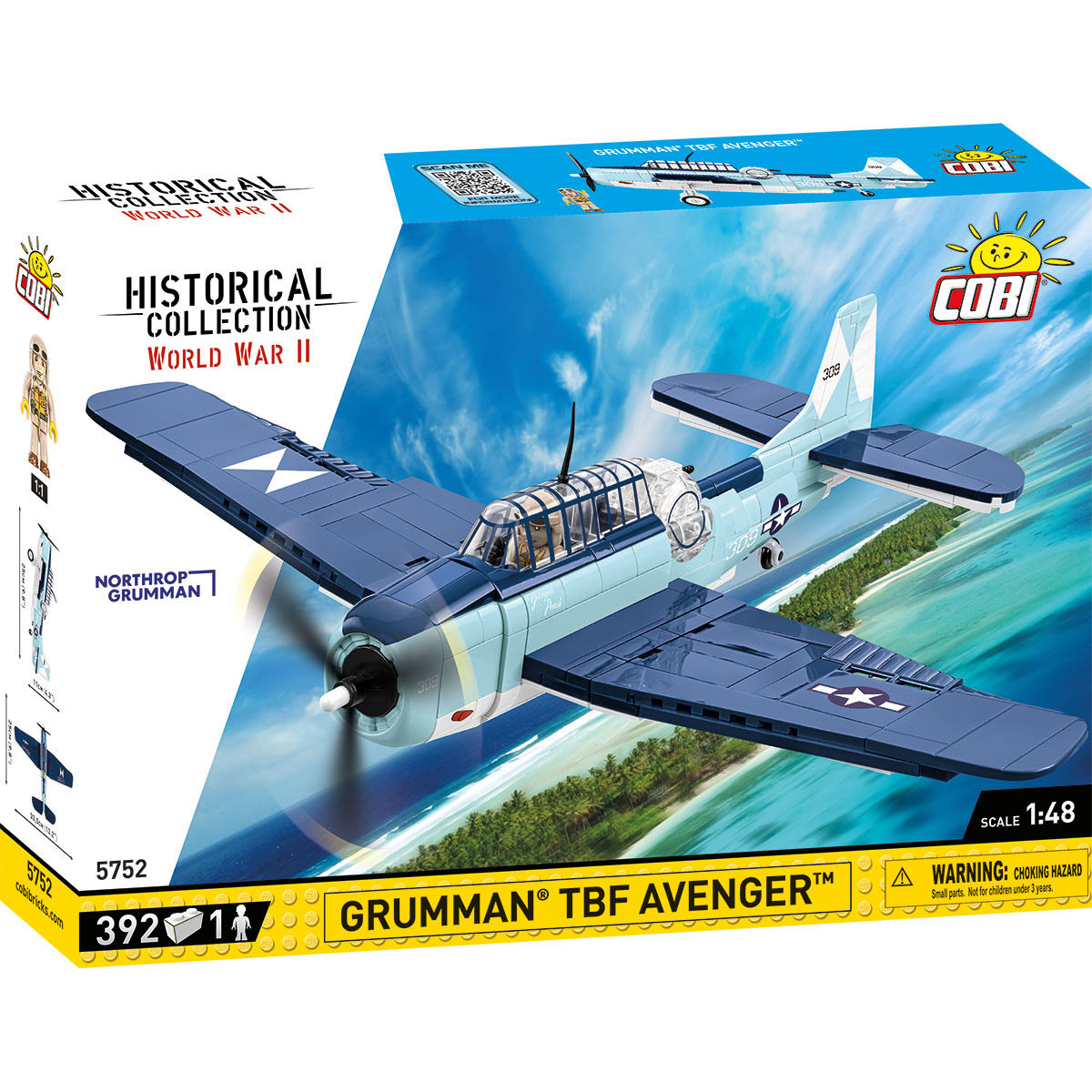 COBI Grumman TBF Avenger Torpedo Bomber : Set #5752 – COBI