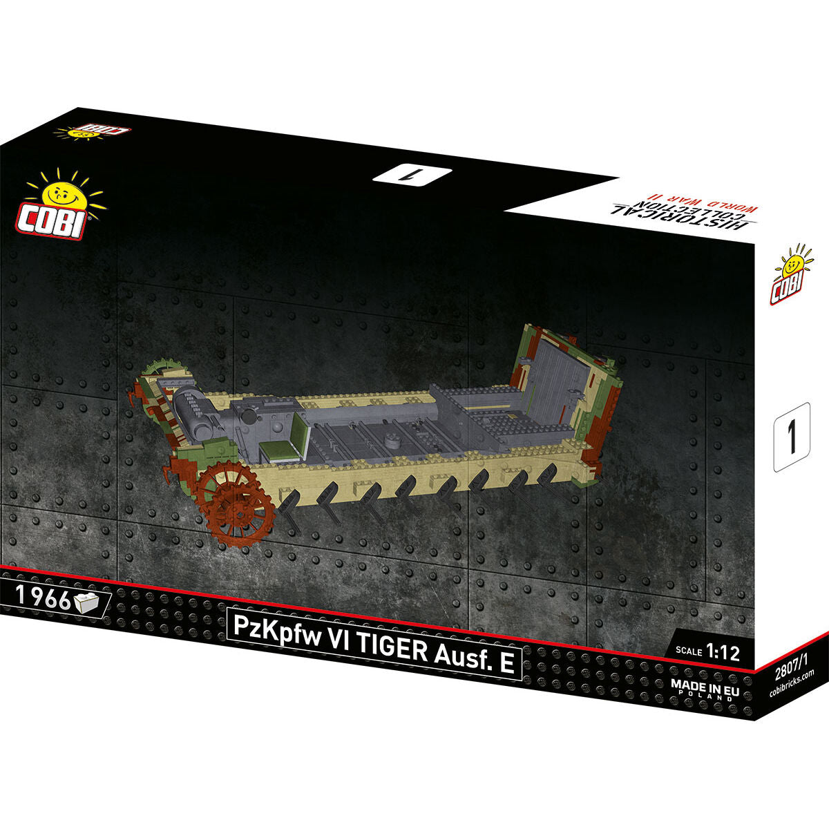 COBI EDICIÓN EJECUTIVA PzKpfw VI Ausf. Tanque Panzer E: Conjunto #2807