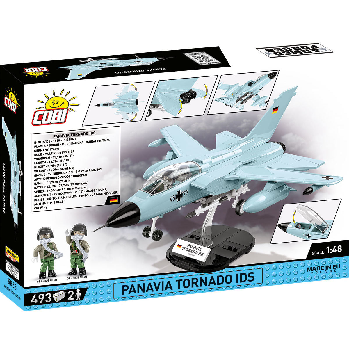COBI Panavia Tornado IDS Combat Aircraft : Set #5853