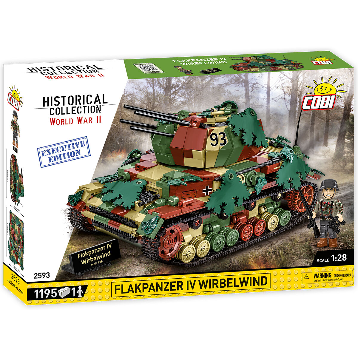 COBI EXECUTIVE EDITION FlakPanzer IV Wirbelwind : Set #2593