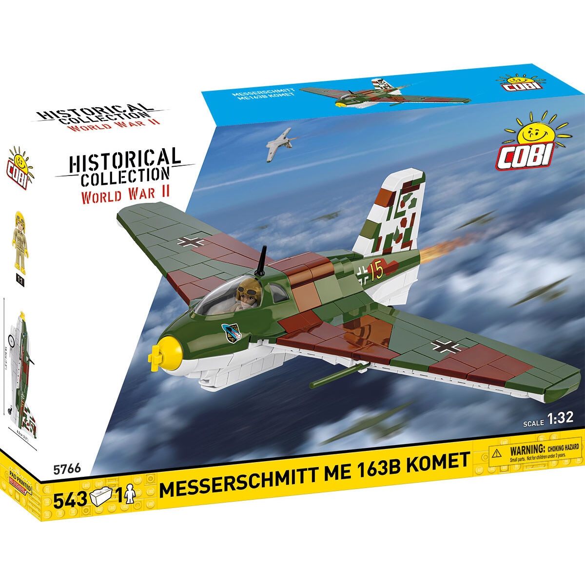 COBI Messerschmitt Me 163B Komet Jet Fighter: Set #5766 – COBI