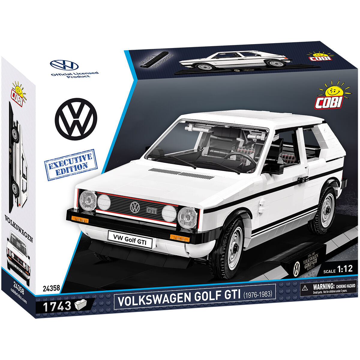 COBI EXECUTIVE EDITION Volkswagen GOLF GTI: Set #24358 – COBI