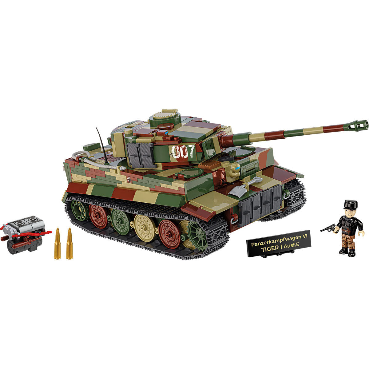 COBI EDICIÓN EJECUTIVA Panzerkampfwagen VI Tiger I Ausf. Tanque E: Conjunto #2587