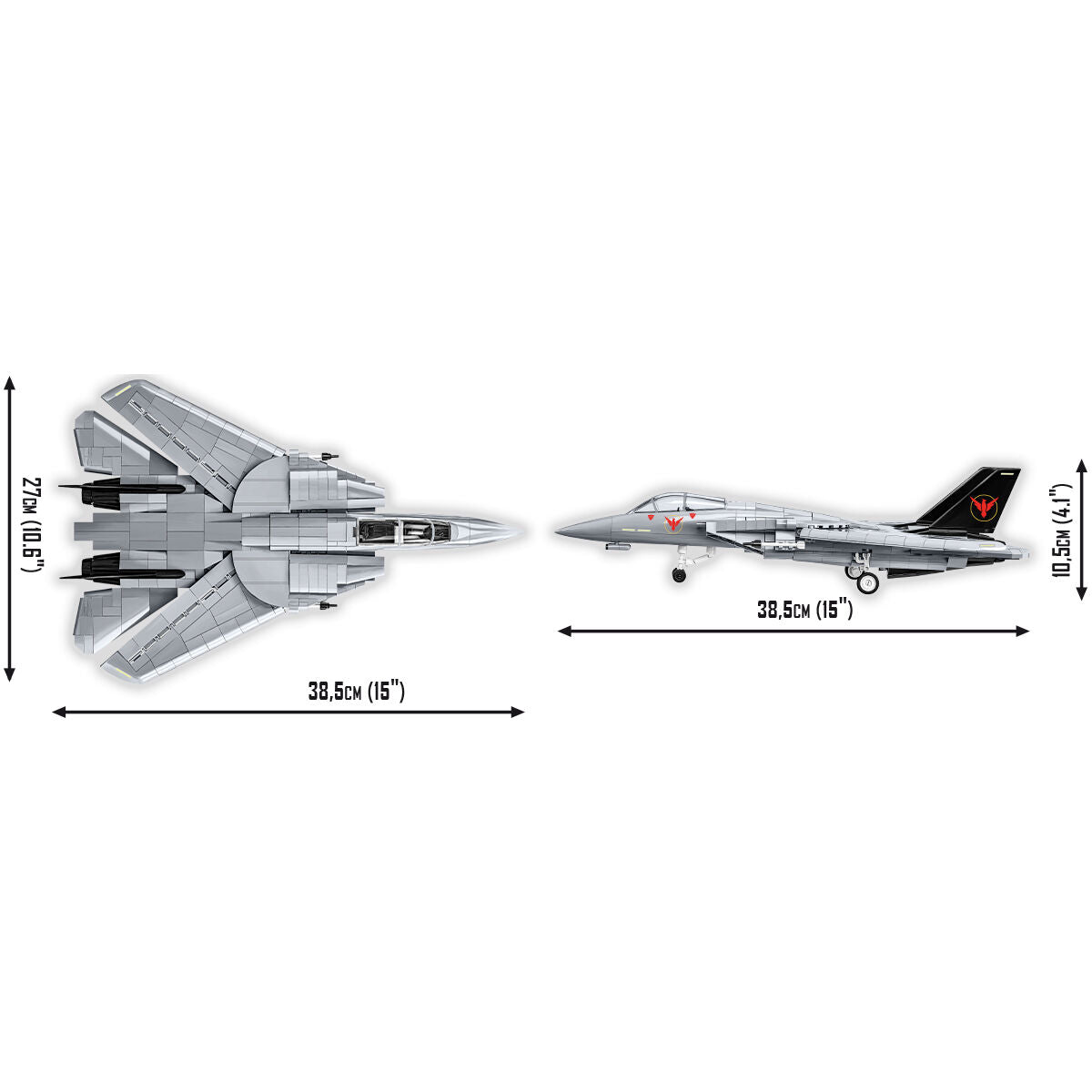 COBI TOP GUN Grumman F-14 Tomcat Fighter: Conjunto n.° 5920