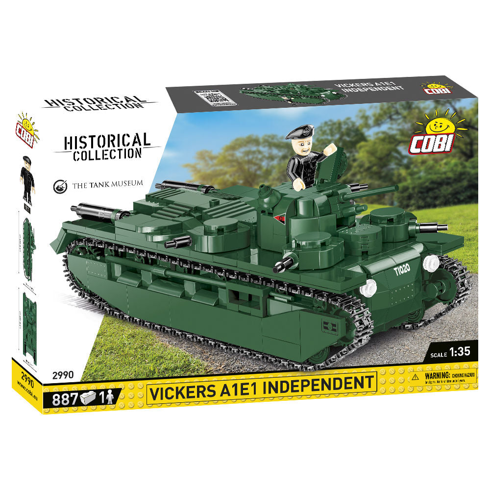 Tanque COBI Vickers A1E1 Independent: SET #2990