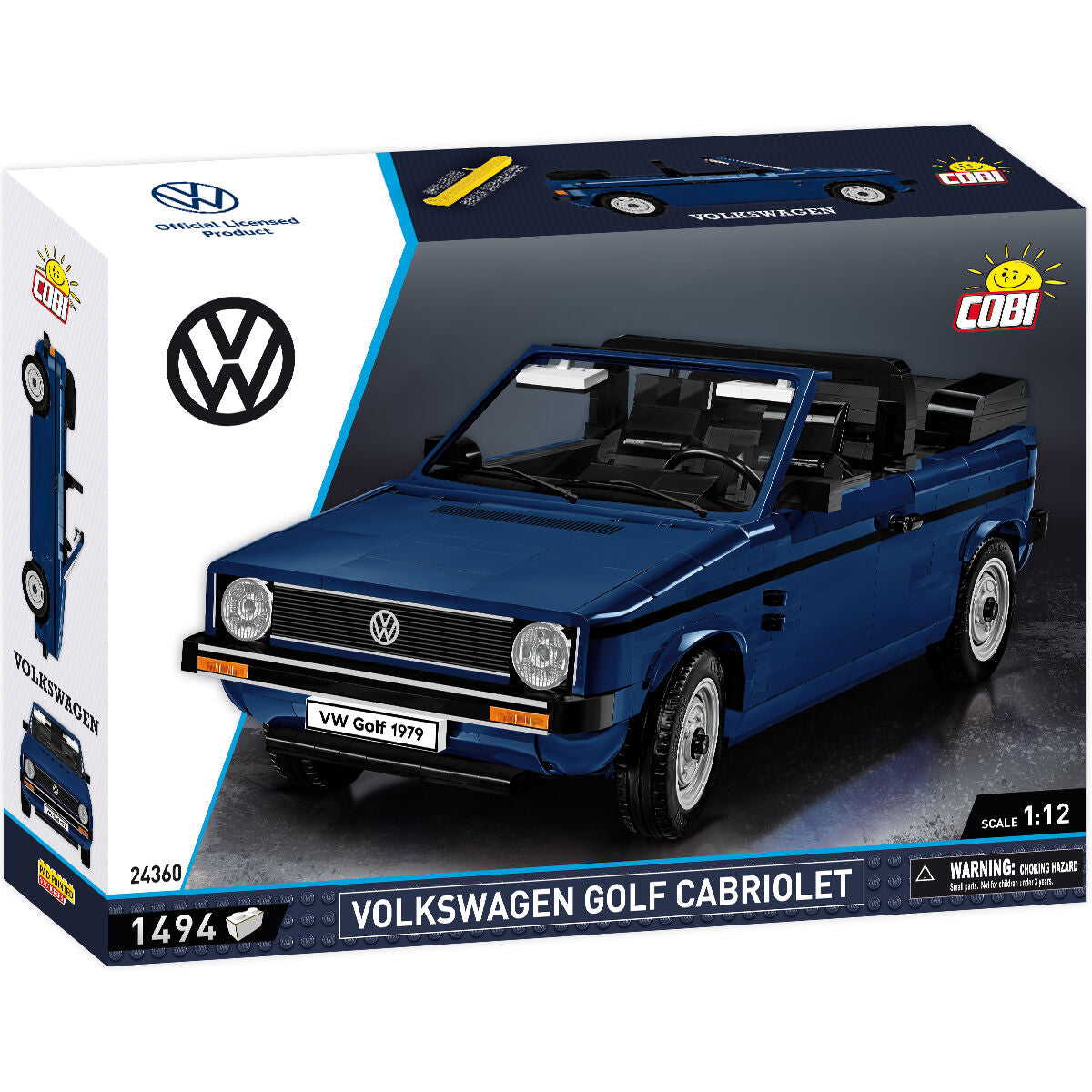 COBI Volkswagen GOLF Cabriolet: Set #24360 – COBI Official Store