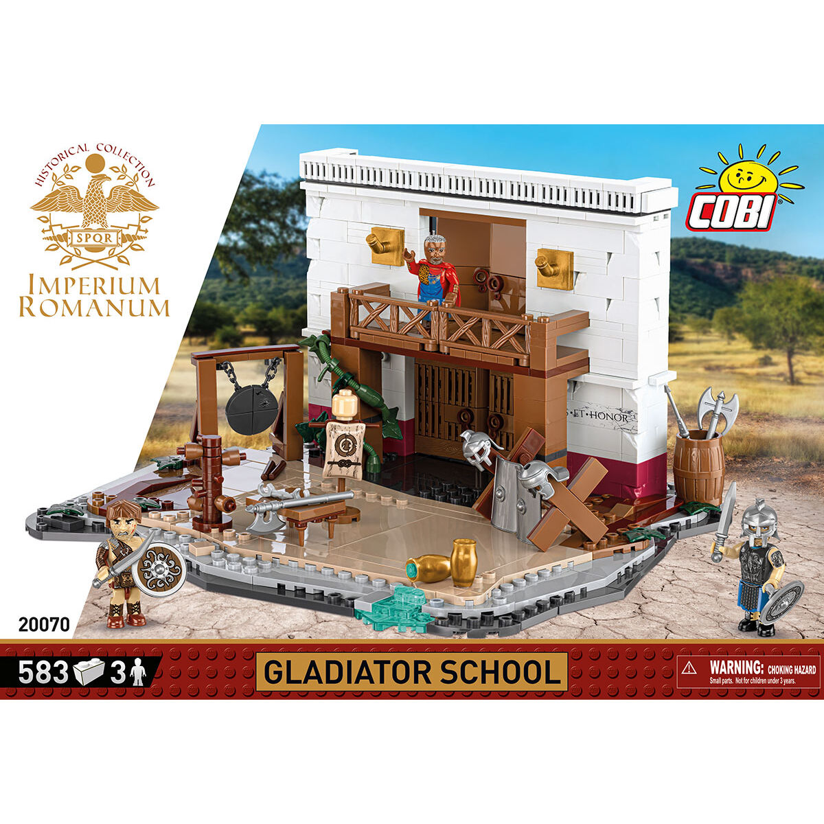 COBI IMPERIUM ROMANUM Escuela de Gladiadores: Set #20070