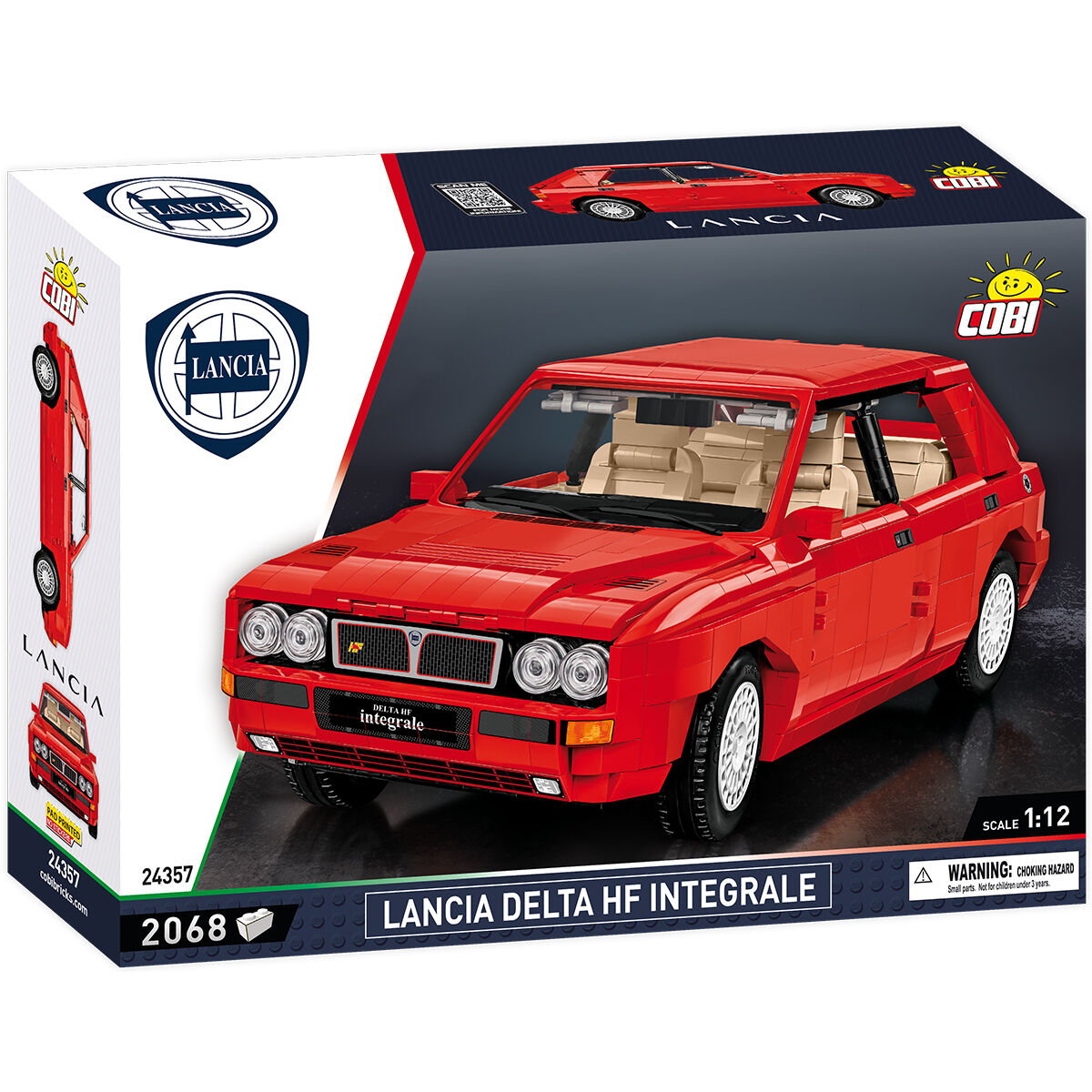 COBI Lancia Delta HF Integrale Car (1:12th) : Set #24357