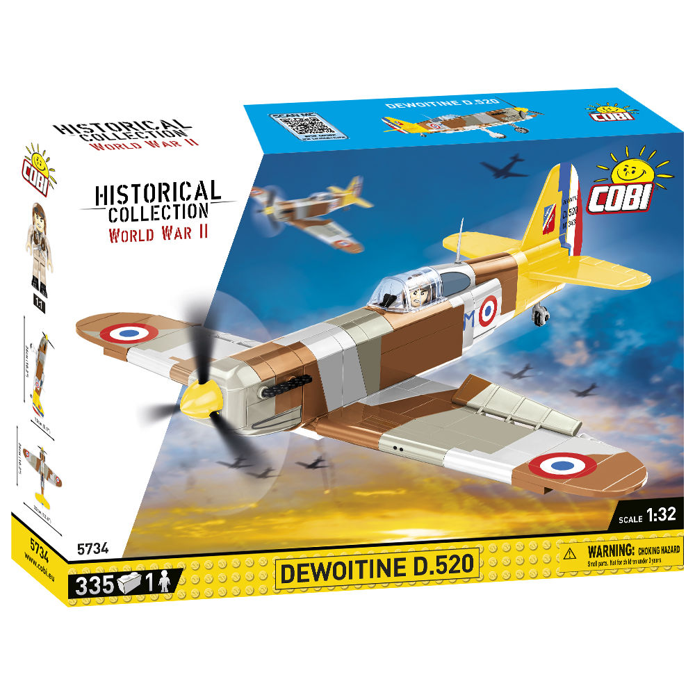 COBI Dewoitine D.520 : SET #5734