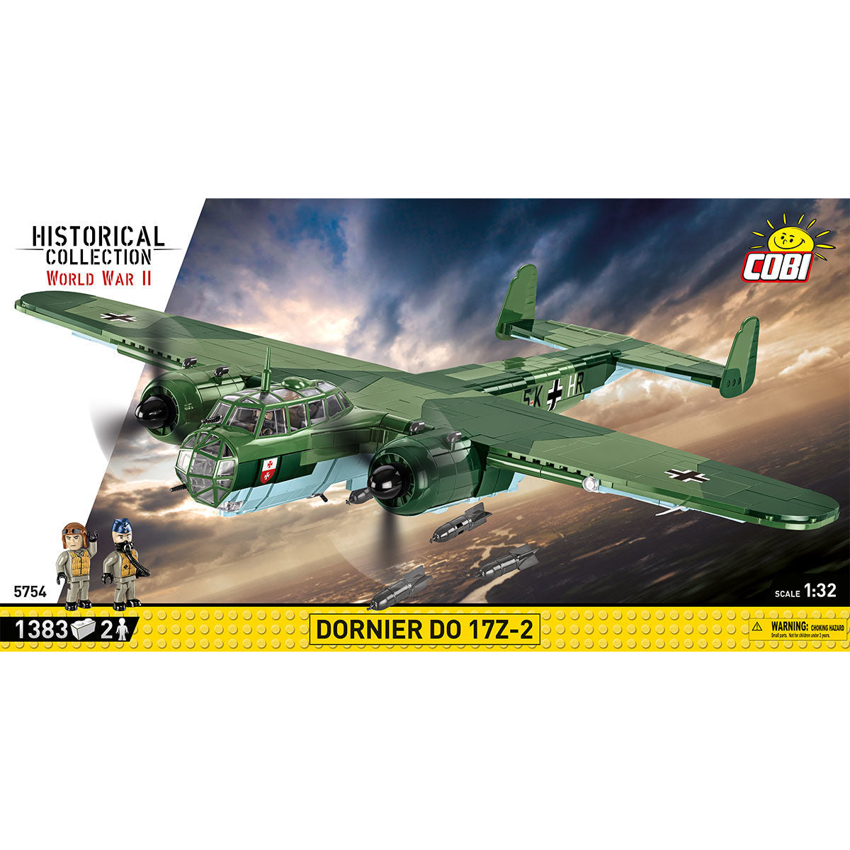 COBI Dornier DO 17Z-2 Light Bomber : Set #5754