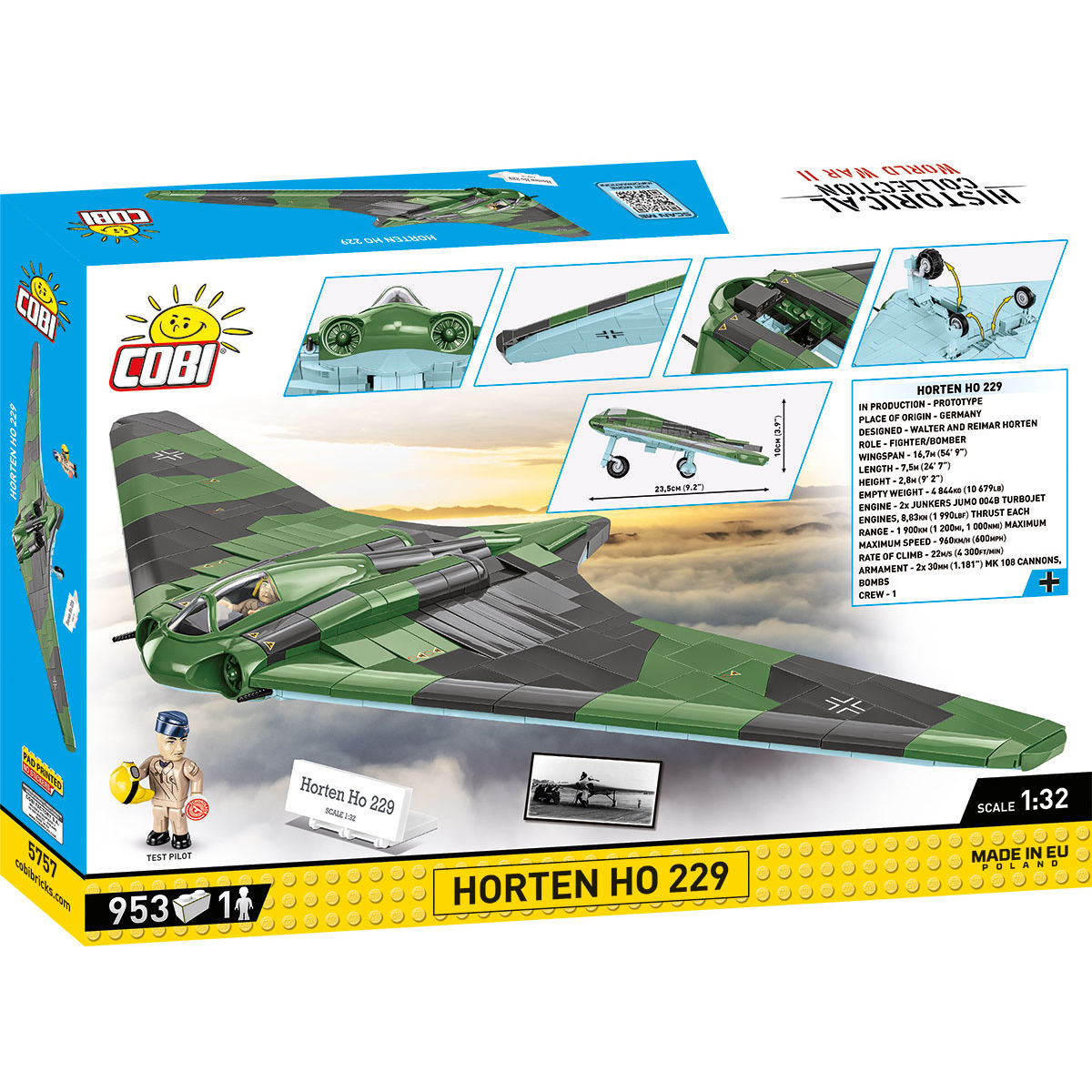 COBI Horten Ho 229 Caza/Bombardero: Set #5757