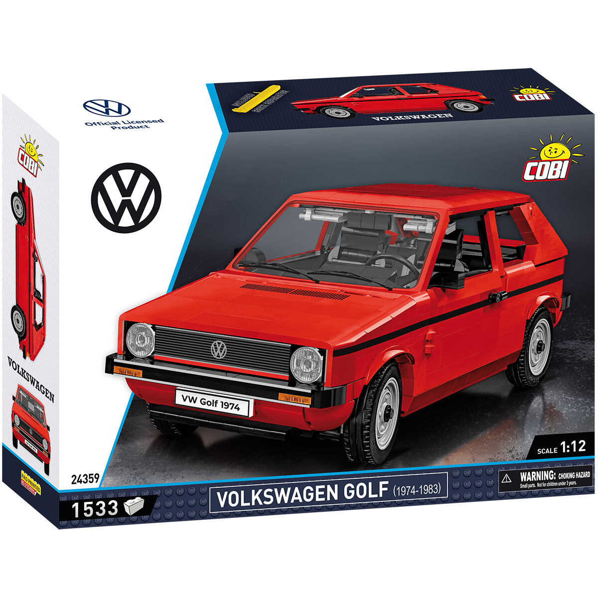 COBI Volkswagen Golf Rossa (1974-1983): Set #24359