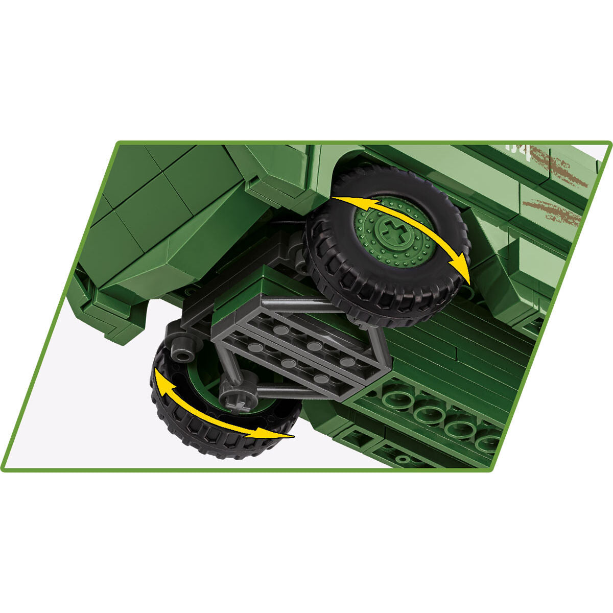 Vehículo de aterrizaje anfibio COBI Dukw: Set n.° 3110