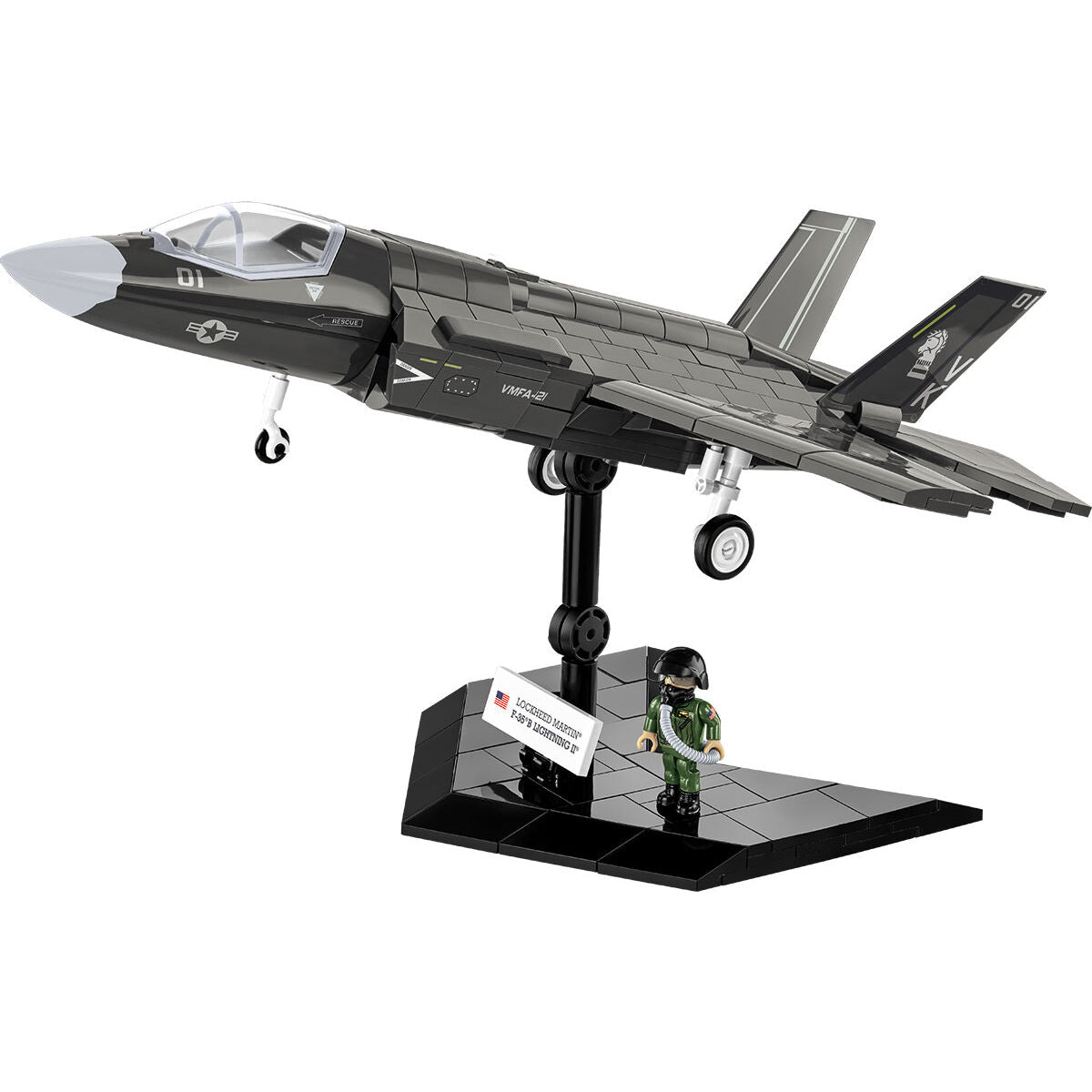 Avión de combate COBI F-35B Lightning II del Cuerpo de Marines: Conjunto n.° 5912