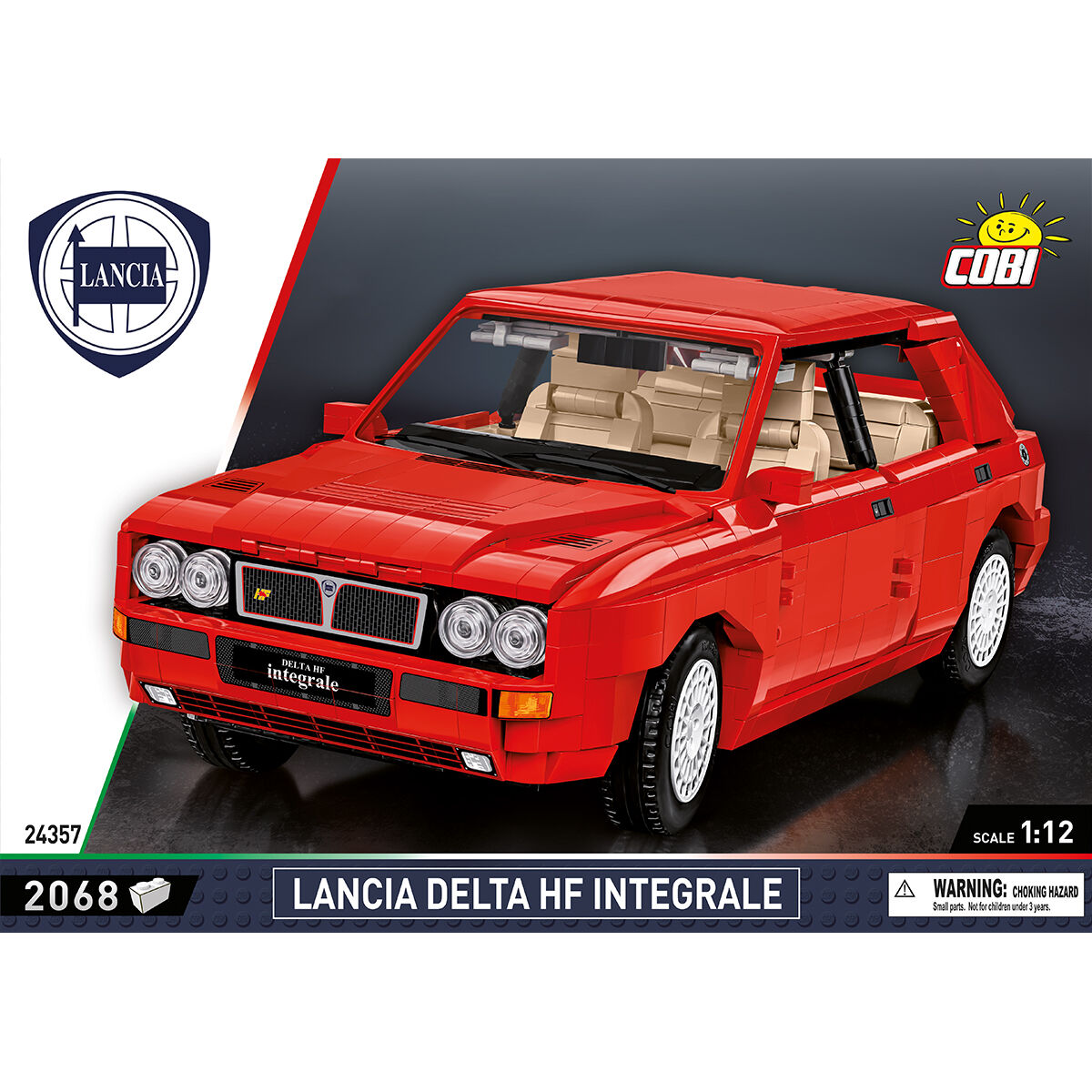 Coche COBI Lancia Delta HF Integrale (1:12): Set #24357