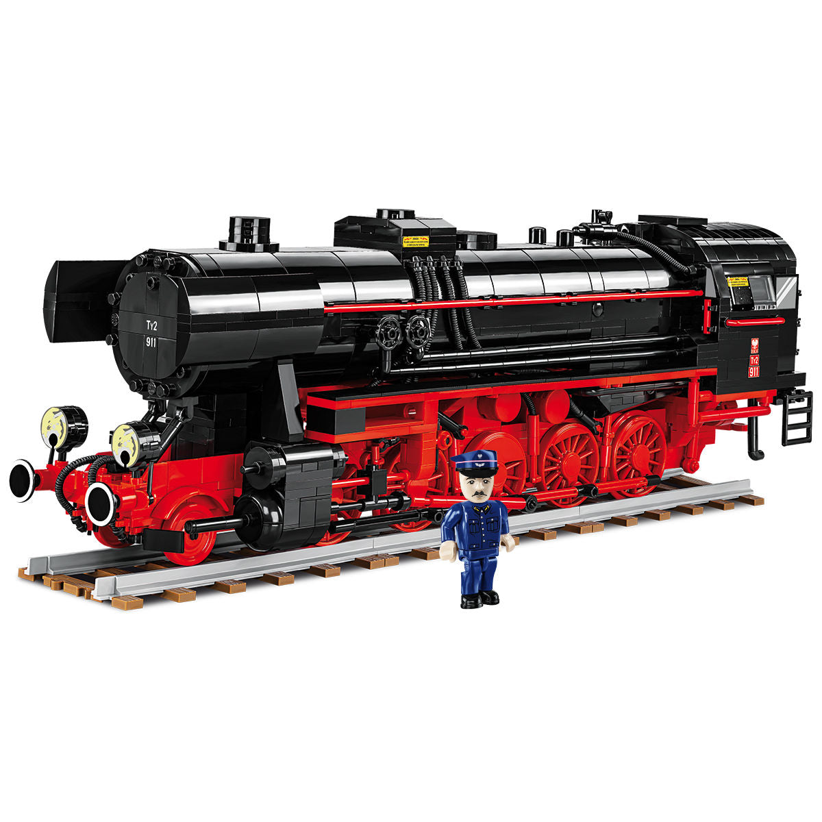 Locomotora de vapor COBI DR BR 52 / TY2: Juego n.° 6283