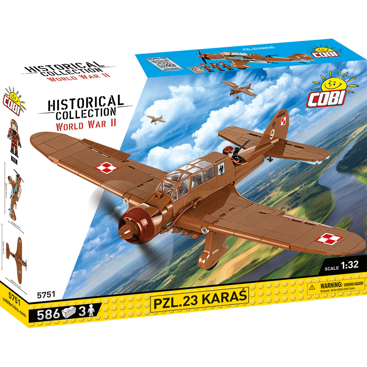 COIKE BUG BOMBER 5色セット 新品未使用 COBI PZL.23 Karas Light Bomber : Set #5751 – COBI Official Store
