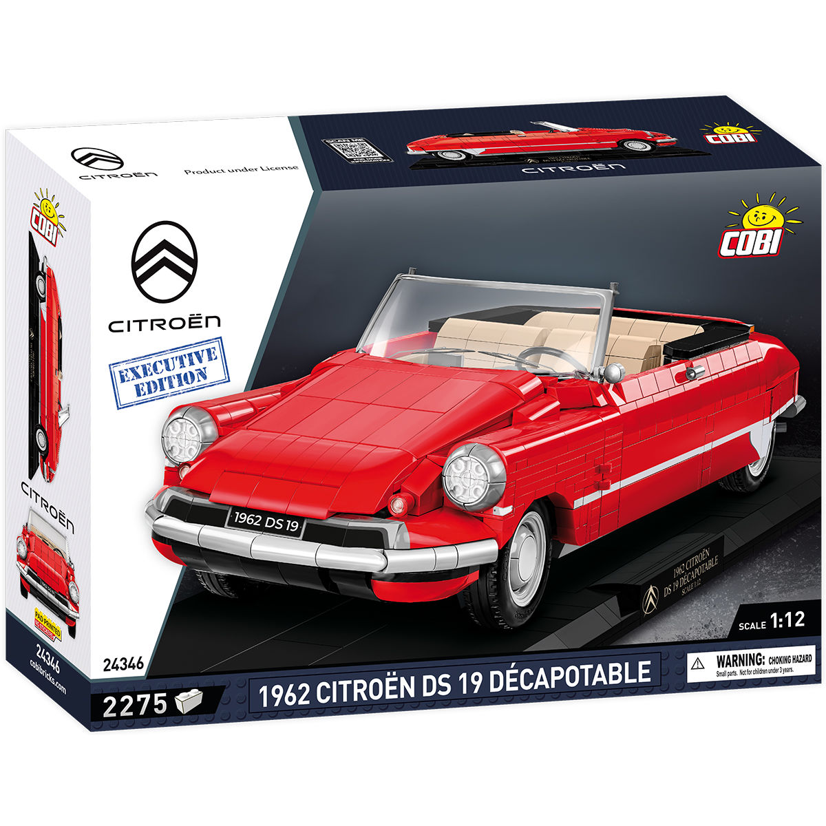 COBI EXECUTIVE EDITION 1962 Citroen DS 19 Decapotable: Set #24346