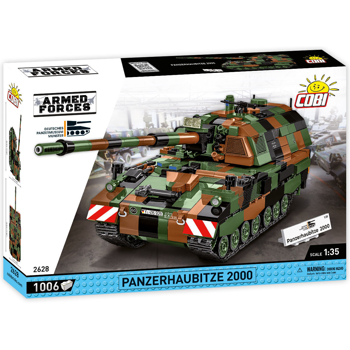Obice semovente Panzerhaubitze 2000 COBI: SET #2628