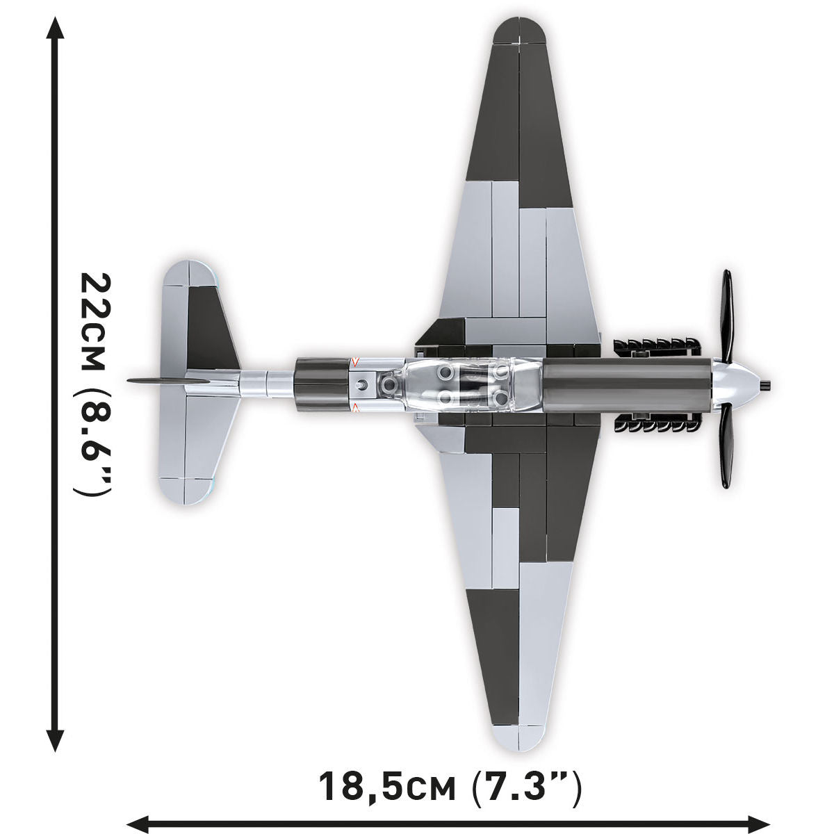 Aereo da caccia COBI Yakovlev YAK-1b: SET #5863