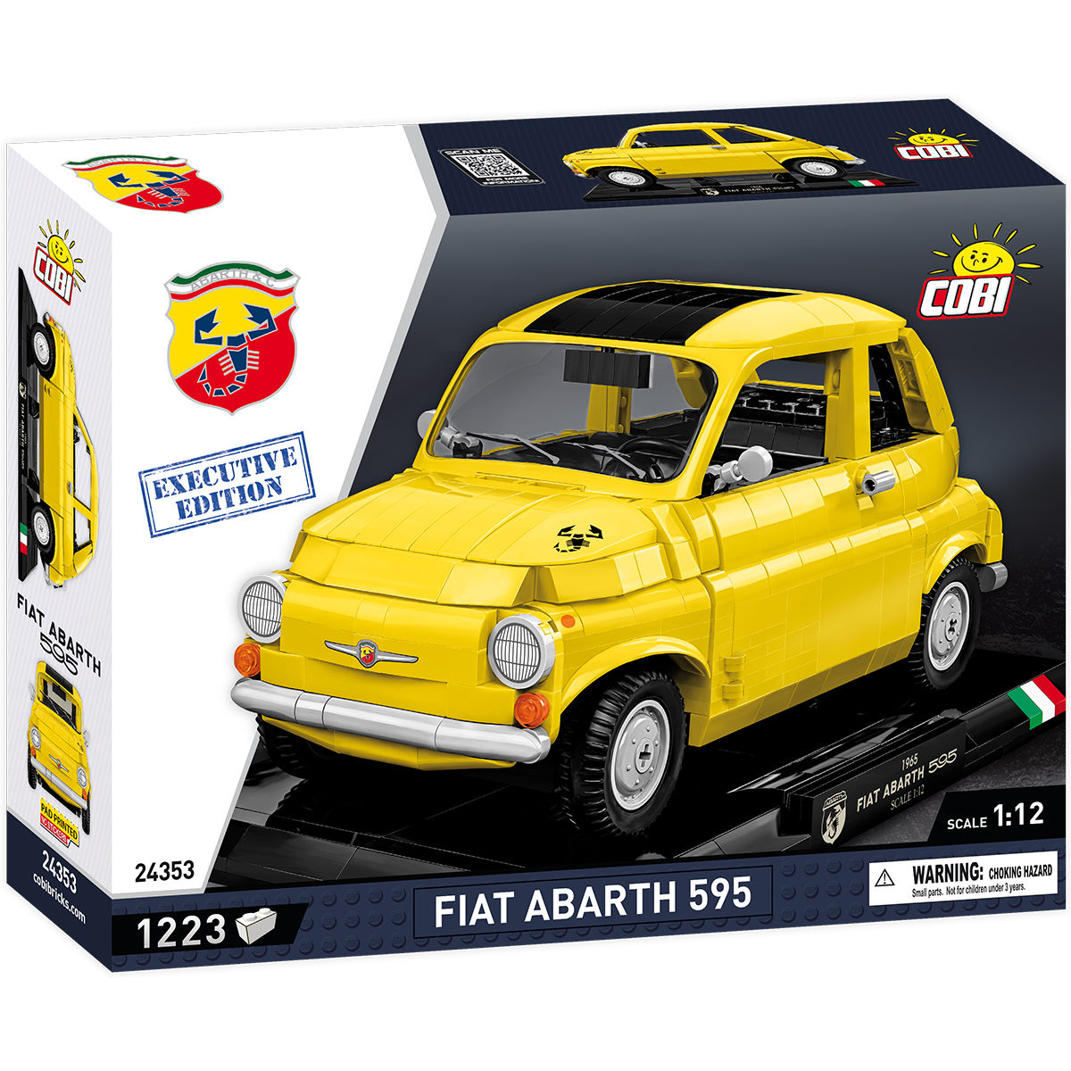 COBI EXECUTIVE EDITION Fiat Abarth 595 Car: Set #24353